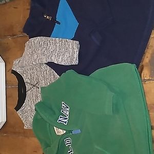 3 pullover sweatshirts